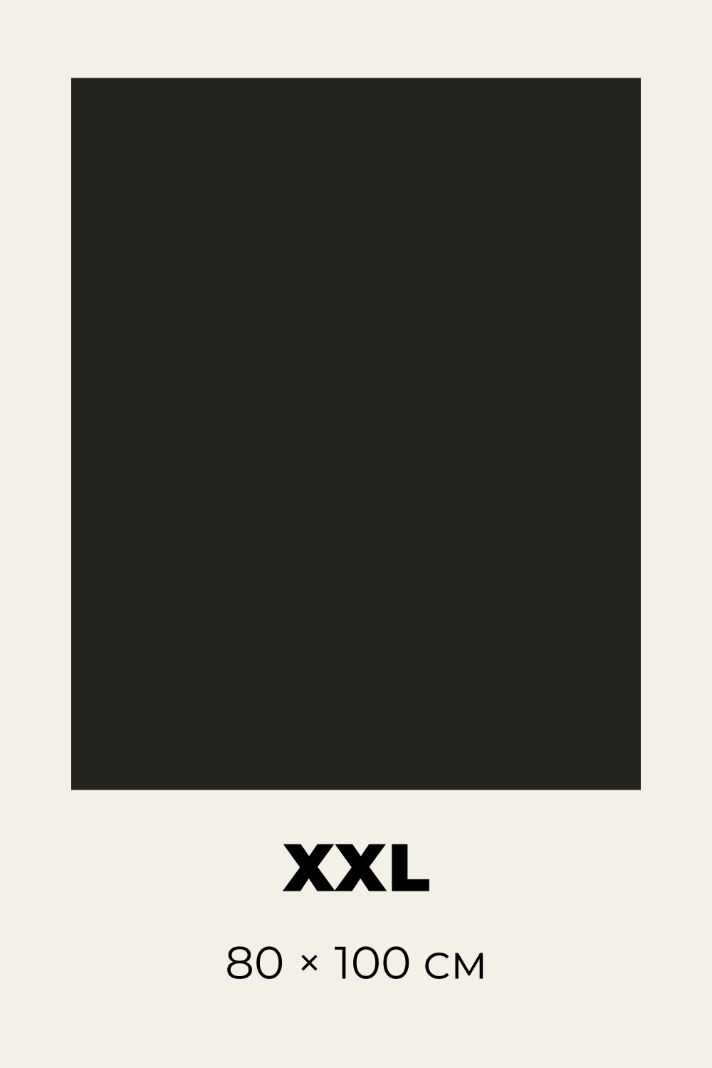 Rozmiar XXL — obraz pionowy 80 × 100 cm