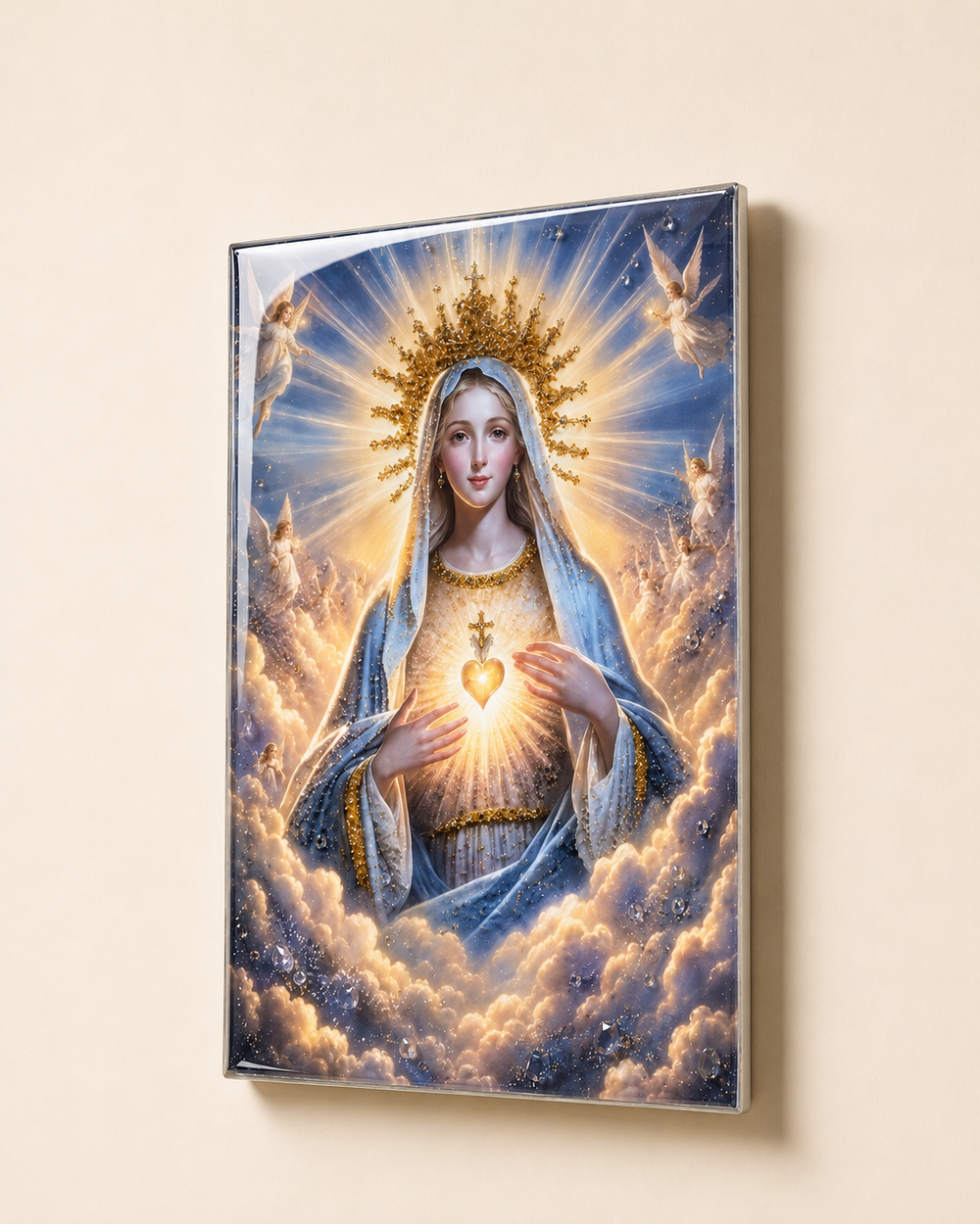 Immaculate Heart of Mary religious wall art