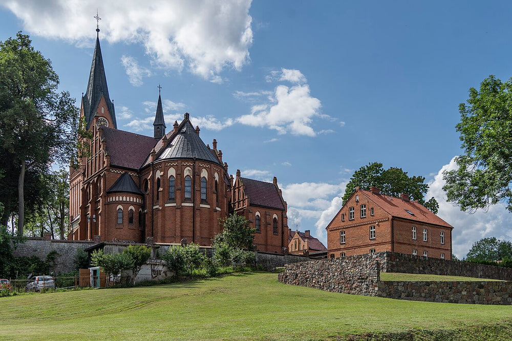 Sanctuary of Our Lady of Gietrzwałd in Poland