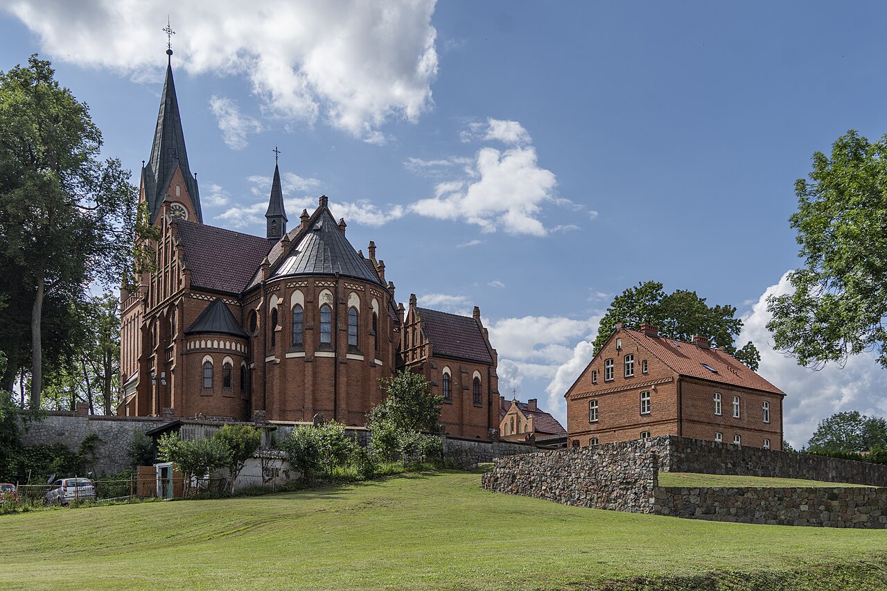 Sanctuary of Our Lady of Gietrzwałd in Poland