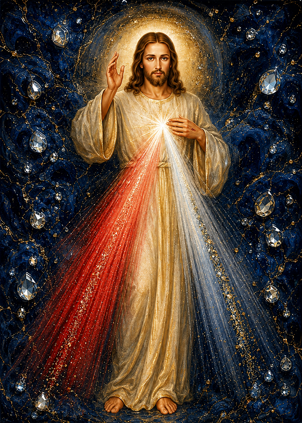 Jezus Miłosierny – obraz religijny na ścianę
