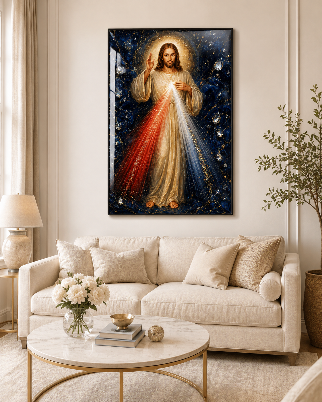 Jezus Miłosierny – obraz religijny na ścianę