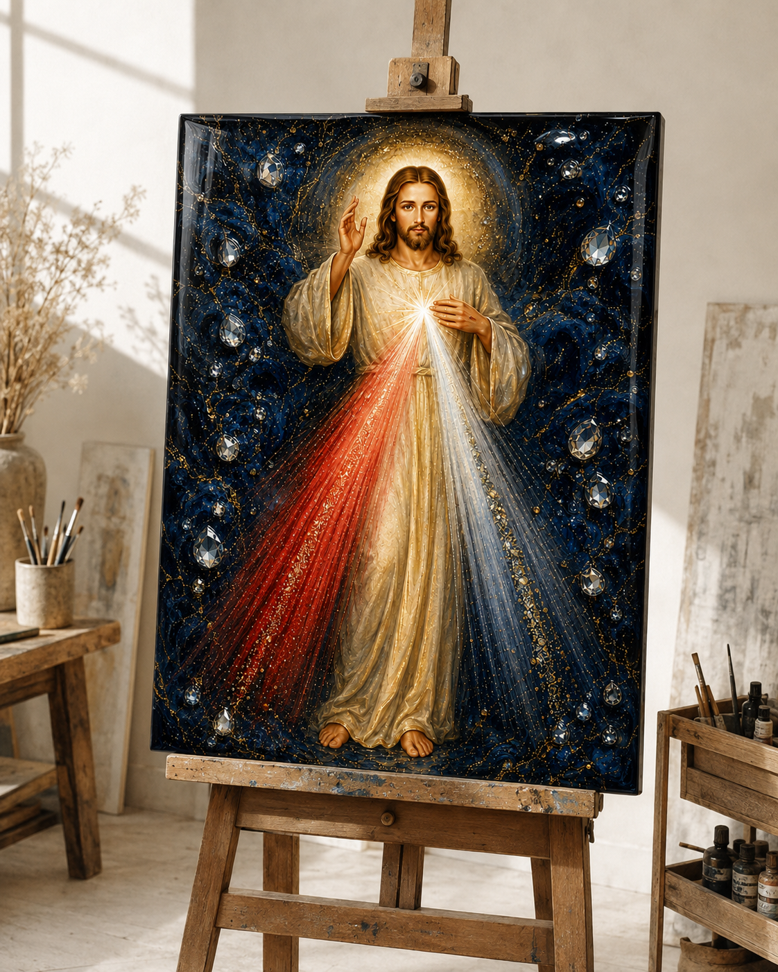 Jezus Miłosierny – obraz religijny na ścianę
