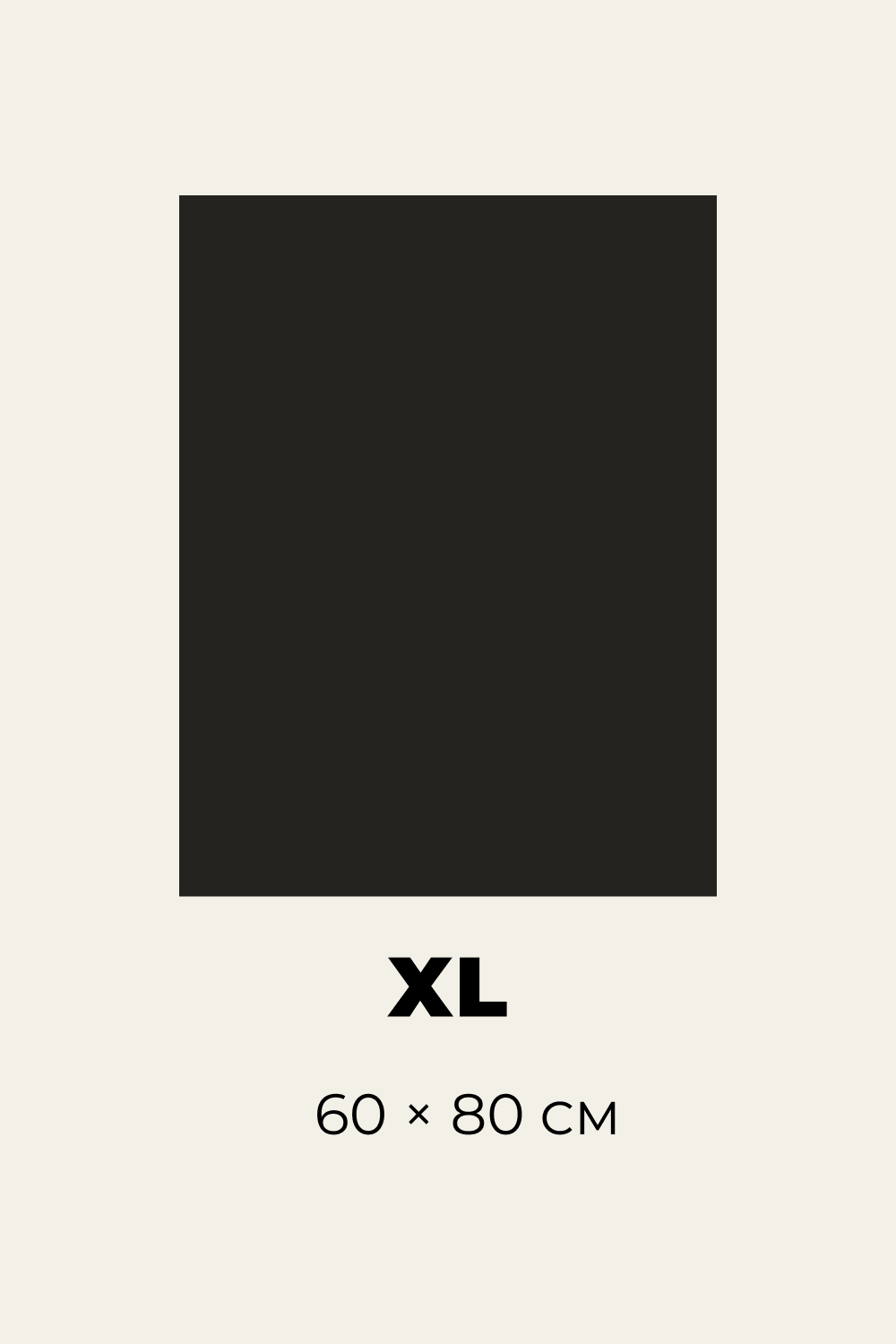 Rozmiar XL — obraz pionowy 60 × 80 cm