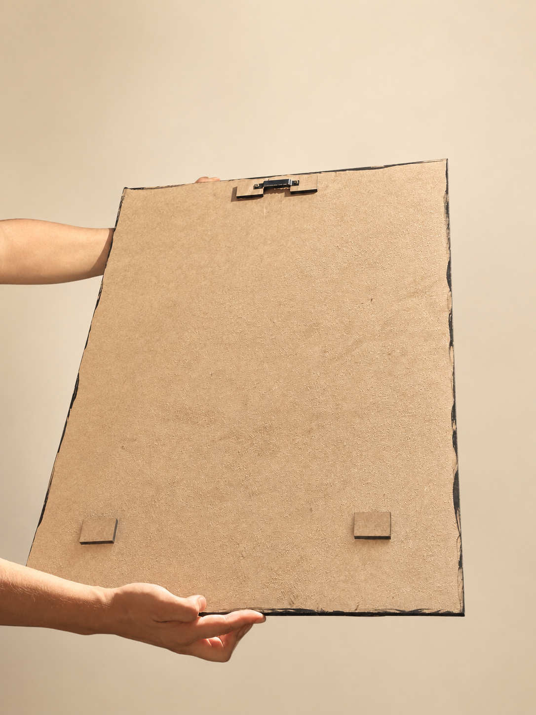 Pełny widok tylnej konstrukcji obrazu Boski Blask