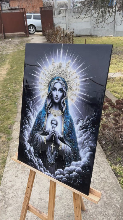 Królowa Nieba z Dzieciątkiem – obraz religijny