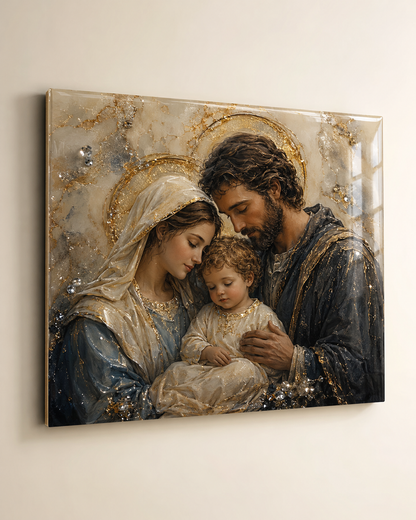 Święta Rodzina – poziomy obraz religijny do domu